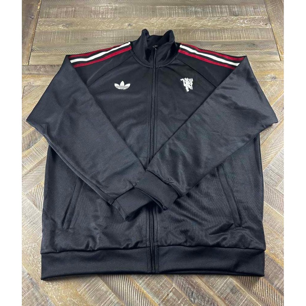 Adidas Manchester United MUFC OG TT Track Jacket Black XL JZ2230 Mens NWT